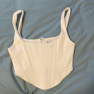 Kaeshia rib bustier Princess Polly